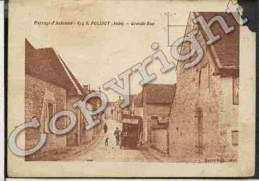 Ville de POLISOT Carte postale ancienne