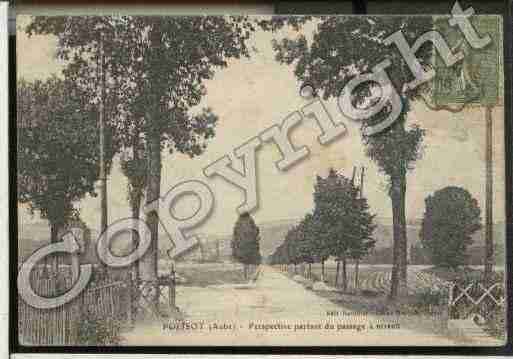 Ville de POLISOT Carte postale ancienne