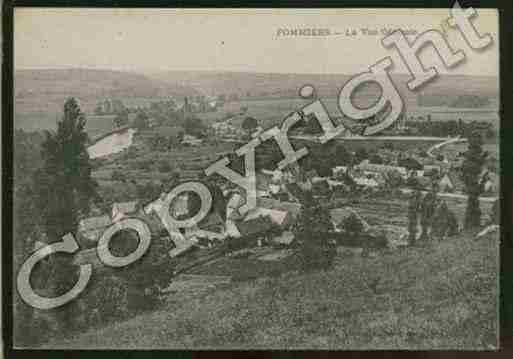 Ville de POMMIERS Carte postale ancienne