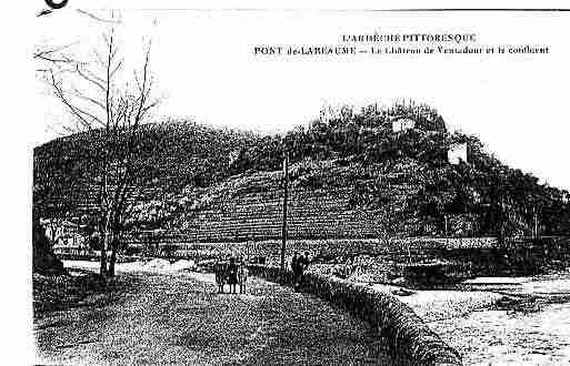 Ville de PONTDELABEAUME Carte postale ancienne