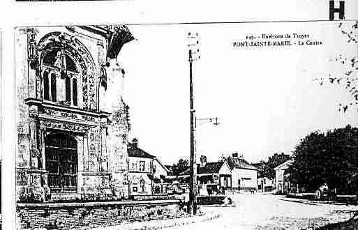 Ville de PONTSAINTEMARIE Carte postale ancienne