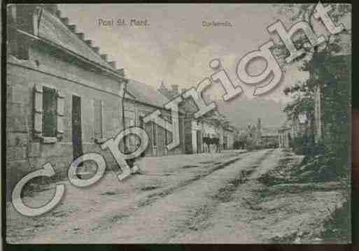 Ville de PONTSAINTMARD Carte postale ancienne