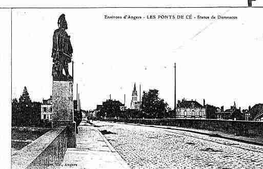 Ville de PONTSDECE(LES) Carte postale ancienne