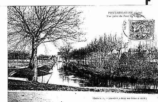 Ville de PONTSURSEINE Carte postale ancienne