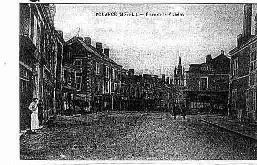 Ville de POUANCE Carte postale ancienne