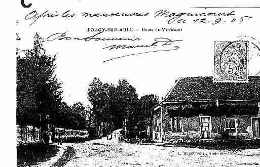 Ville de POUGY Carte postale ancienne