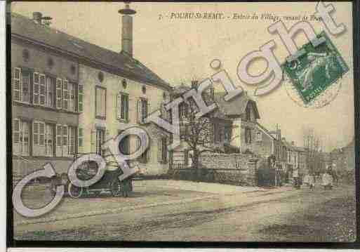 Ville de POURUSAINTREMY Carte postale ancienne