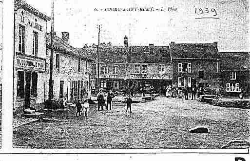 Ville de POURUSAINTREMY Carte postale ancienne