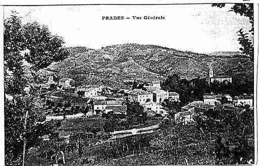 Ville de PRADES Carte postale ancienne