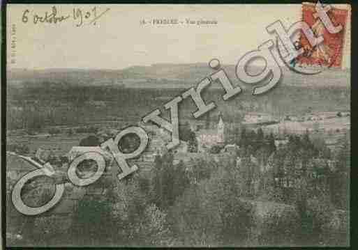 Ville de PRESLESETTHIERNY Carte postale ancienne