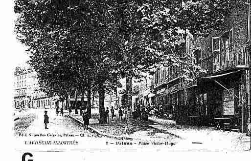 Ville de PRIVAS Carte postale ancienne