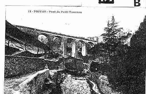 Ville de PRIVAS Carte postale ancienne