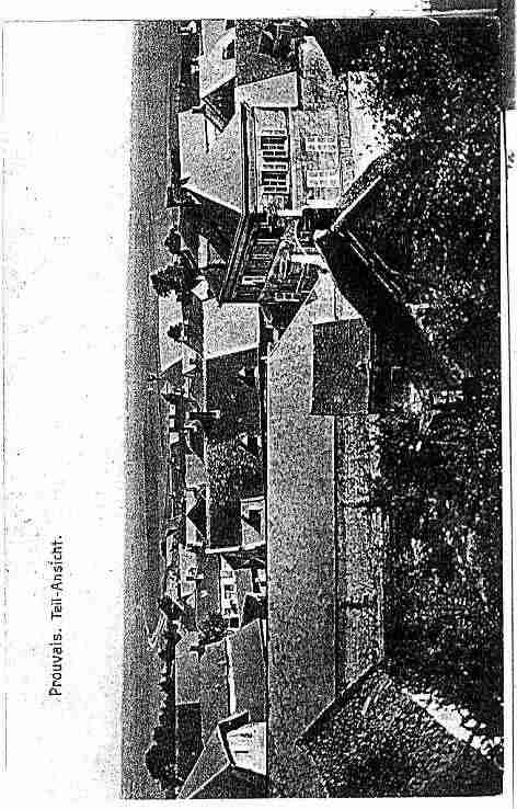 Ville de PROUVAIS Carte postale ancienne