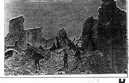 Ville de PROUVAIS Carte postale ancienne