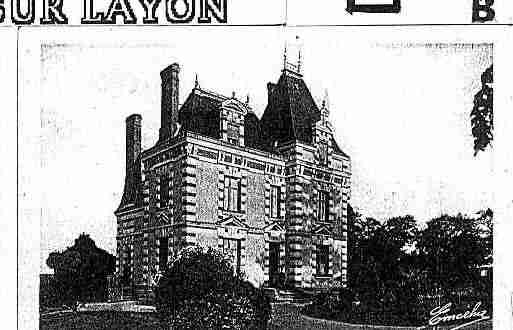 Ville de RABLAYSURLAYON Carte postale ancienne