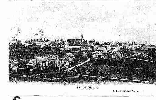 Ville de RABLAYSURLAYON Carte postale ancienne