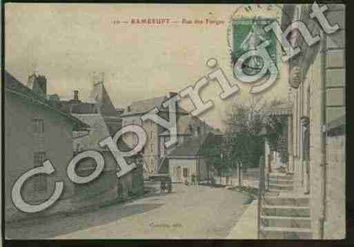 Ville de RAMERUPT Carte postale ancienne
