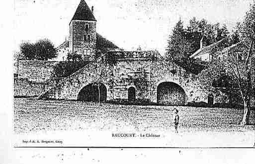 Ville de RAUCOURT Carte postale ancienne