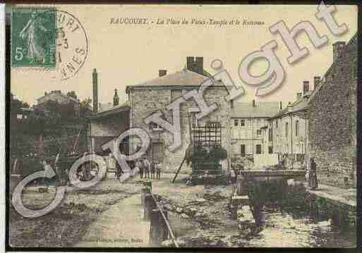 Ville de RAUCOURTETFLABA Carte postale ancienne