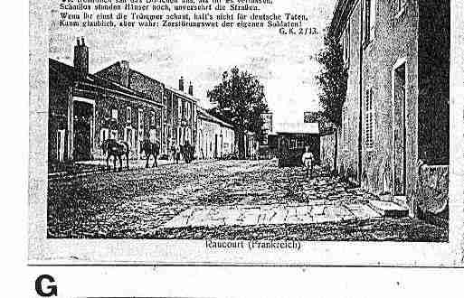 Ville de RAUCOURTETFLABA Carte postale ancienne Ville de RAUCOURTETFLABA Carte postale ancienne