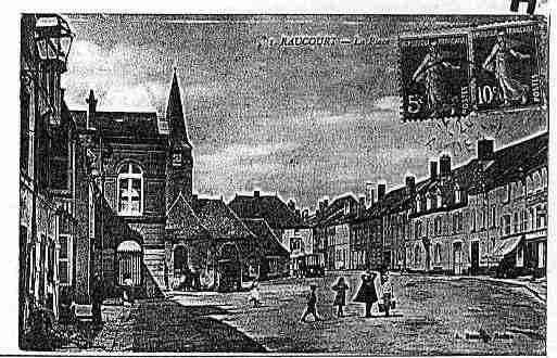 Ville de RAUCOURTETFLABA Carte postale ancienne