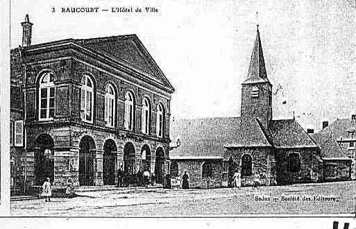 Ville de RAUCOURTETFLABA Carte postale ancienne Ville de RAUCOURTETFLABA Carte postale ancienne