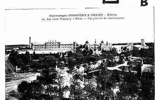 Ville de REIMS Carte postale ancienne