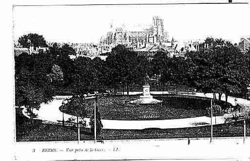 Ville de REIMS Carte postale ancienne