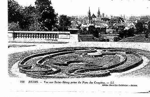 Ville de REIMS Carte postale ancienne