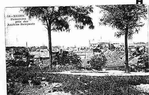 Ville de REIMS Carte postale ancienne