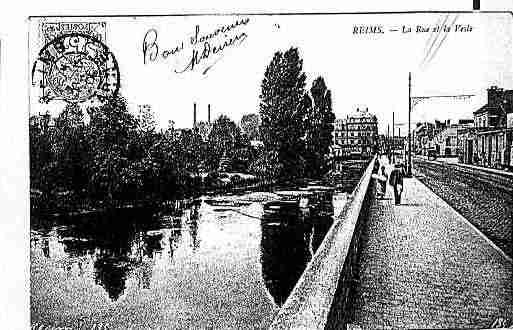 Ville de REIMS Carte postale ancienne