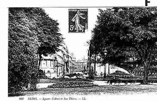 Ville de REIMS Carte postale ancienne
