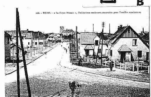 Ville de REIMS Carte postale ancienne
