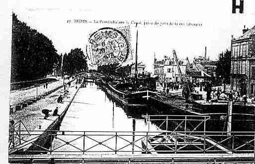 Ville de REIMS Carte postale ancienne