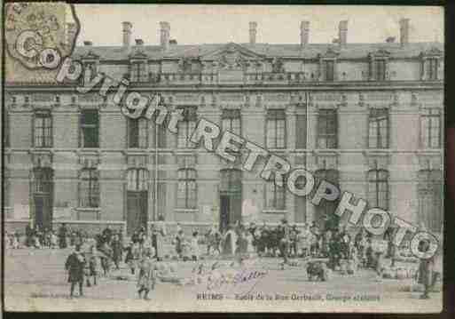 Ville de REIMS Carte postale ancienne