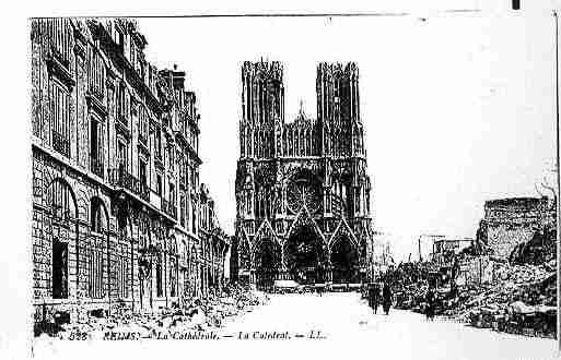 Ville de REIMS Carte postale ancienne