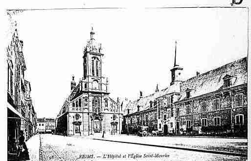 Ville de REIMS Carte postale ancienne