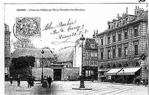 Ville de REIMS Carte postale ancienne