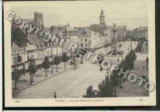 Ville de REIMS Carte postale ancienne