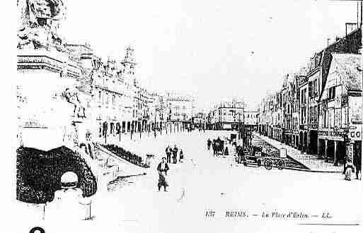 Ville de REIMS Carte postale ancienne