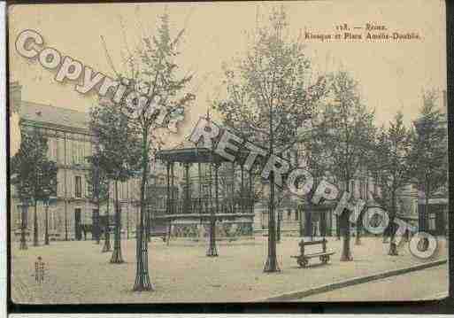 Ville de REIMS Carte postale ancienne