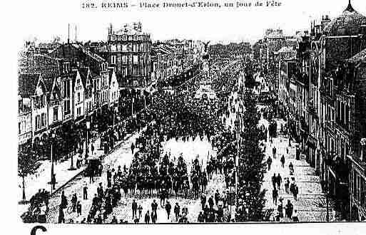 Ville de REIMS Carte postale ancienne