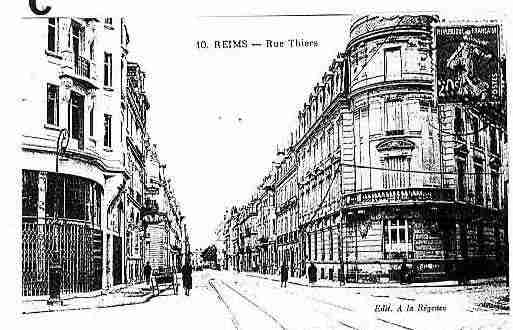 Ville de REIMS Carte postale ancienne