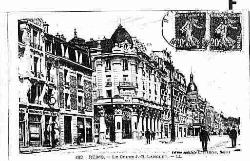 Ville de REIMS Carte postale ancienne