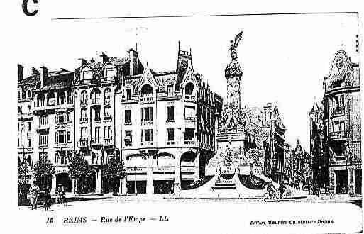 Ville de REIMS Carte postale ancienne