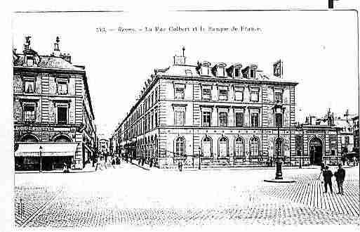 Ville de REIMS Carte postale ancienne