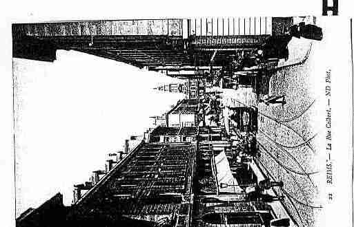 Ville de REIMS Carte postale ancienne