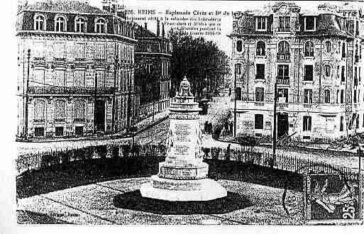Ville de REIMS Carte postale ancienne