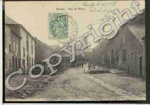 Ville de REMILLYAILLICOURT Carte postale ancienne
