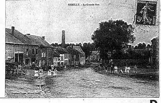 Ville de REMILLYAILLICOURT Carte postale ancienne